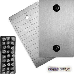 Titanium Bitcoin Seed Plates for Ultra-Secure Crypto Seed Phrase Storage